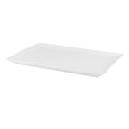 Thumbnail image #2 for Ten Strawberry Street Whittier Platters WTR-16RECPLTR-MWHT 16-Inch Rectangular Shallow Matte White Platter Case of 6