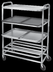 Thumbnail image #6 for Channel SM-4 Aluminum Mobile 4-Shelf Spot Merchandiser Display/Universal Rack