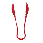 Thumbnail image #1 for Thunder Group PLSGTG006RD 6" Red Polycarbonate Scalloped Serving Tongs Case of 120
