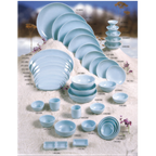 Thumbnail image #2 for Thunder Group Jade 3960 Melamine Bowl, 12 oz, 6 in Diameter, Blue Case of 4 Dozen
