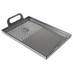 Thumbnail image #1 for JB Prince Gastronomy Plus Ltd G100 PF Kasai Konro Plancha, 50/50 Nano, 2.67-Inch Thick, Stainless Steel, with Handles