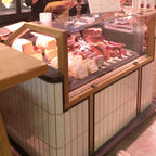 Thumbnail image #1 for Oscartek Rosa Pro ROSA PRO RM2600 Heated Red Meat Showcase Display, 102-Inch, Extra-Clear Front and Top Glass