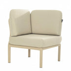 Thumbnail image #1 for G & A Commercial Seating Marbella 8603 Lounge Corner Chair, Indoor/Outdoor, Resin Frame