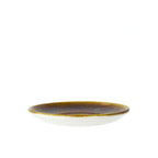 Thumbnail image #2 for Steelite Performance, Aurora Vesuvius Amber 1202X0043 Round Amber Vesuvius Alumina Vitrified Saucer, 5 in 1 Dozen