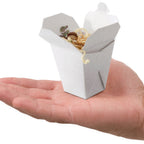 Thumbnail image #1 for JB Prince Comatec R879 3 oz White Paper Take-Out Container