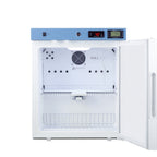 Thumbnail image #2 for Summit Commercial EQtemp ACR161W Compact Healthcare Refrigerator, 1.58 cu. ft., +2 to +8°C, Solid Door, White Exterior