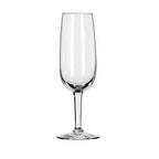 Thumbnail image #1 for Libbey Citation 8495 Stemmed Champagne Flute Glass, 6 oz., Partially Tempered
