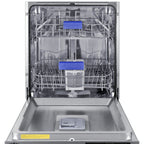 Thumbnail image #2 for Summit Commercial DW245NTADA 24-Inch Built-In Dishwasher, ENERGY STAR, Stainless Steel Interior, Top Controls