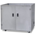 Thumbnail image #1 for Gold Medal 63810 Popcorn Machine Cabinet Base, Stainless Steel, with Casters, Fits Spartan or Discovery Poppers