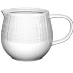 Thumbnail image #1 for International Tableware Dresden DR-100 Porcelain Creamer, 10 oz, with Handle and Spout 1 Dozen