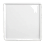 Thumbnail image #1 for Vertex China Ventana AV-S5-W Square China Plate, 5-5/8", Flat, Rolled Edge, Bright White, Glossy Finish Case of 3 Dozen