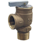Thumbnail image #1 for AllPoints Foodservice Parts & Supplies Conbraco 521148 Dish Machine Pressure Relief Valve, 3/4" NPT, 125 PSI, 200,000 BTU, Bronze