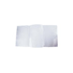 Thumbnail image #1 for Risch 300 5.5X8.5 Clear Vinyl Triple-Fold Menu Cover, 5-1/2" x 8-1/2", 6-View Case of 3