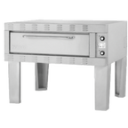 Thumbnail image #1 for Zesto 902 Single Electric Deck Oven, 36"W x 36"D Cooking Area, Refractory Stone Hearth, Stainless Steel Exterior