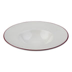 Thumbnail image #1 for Mikasa Hospitality (Lifetime Brands, Inc.) ID Fine 5324875 Deep Plate, 16 oz, 11.4" Round, Modest Maroon Fine China Case of 6