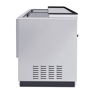 Product image #7 for KoolMore 65-Inch Stainless Steel Commercial Bottle Cooler, 19 Cu. Ft., Built-In Opener