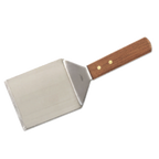 Thumbnail image #1 for Alegacy 56 Extra-Weight Stainless Steel Turner, 5 x 6 Inch Blade, 13 Inch Hardwood Handle Case of 12