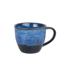 Thumbnail image #1 for CAC China NEP-1 China Coffee Cup, 8 oz, Starry Night Blue/Black Case of 2 Dozen