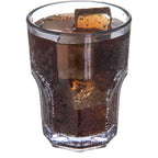 Thumbnail image #1 for Dinex Louis DX580607 6 oz Clear Ribbed SAN Plastic Tumbler
