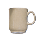 Thumbnail image #1 for Thunder Group Nustone ML901S Melamine Mug, 8 oz, Sand, with Handle Case of 5 Dozen