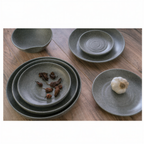 Thumbnail image #2 for G.E.T. Infuse INF208 . . Dented Bowl, 31-1/2 oz, 7-1/5 x 6-3/5 x 2-1/2 in, Round Melamine, Stone Gray Case of 20