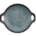 Thumbnail image #1 for G.E.T. cheforward 20580-REB Melamine Plate with Handles, 9.06", Robin's Egg Blue Case of 12