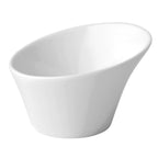 Thumbnail image #1 for Tableware Solutions USA Anton Black ABZ06017 Mini Round Porcelain Bowl, 2 oz, 3-inch, White Case of 6