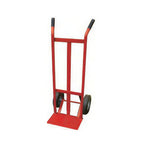 Thumbnail image #1 for Winholt Equipment 508SP-RD Steel Hand Truck, Double Handle, 800 lb Capacity, 10" Semi-Pneumatic Wheels