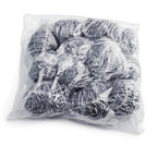 Thumbnail image #2 for New Star Foodservice Inc. 54460 Extra-Large Stainless Steel Scrub Sponge, 50 g Case of 12 Dozen