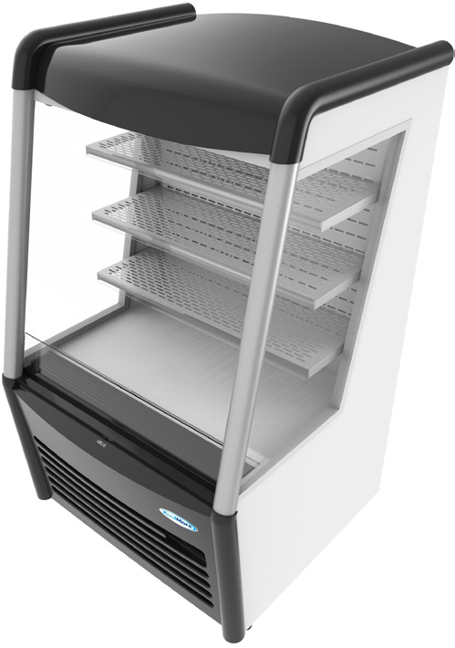 Product image #6 for KoolMore 36-Inch Open Air Grab-and-Go Refrigerated Merchandiser, 11.3 Cu. Ft., Self-Contained