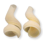 Thumbnail image #1 for Arcobaleno Pasta Equipment AEX30STELLA#362 Pasta Extruder Die, 10mm, Bronze, Ridged Rustic Torchio Shape