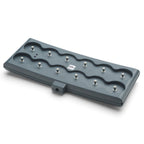 Thumbnail image #1 for Hollowick/Steelite Flameless Lighting HFRV-CT V12 Flameless Lighting Charging Tray, Center-Pin Charging, 12 x 5-1/2 x 1-1/2 in