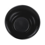 Thumbnail image #2 for G.E.T. Pappasan - EGS M75-B Black Melamine Bowl, 18 oz, 7-1/2" Round, Angled Case of 6