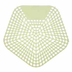 Thumbnail image #2 for Mint-Scented Wave Double-Sided Urinal Screen with Deodorizer and Splash Elimination