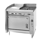 Thumbnail image #1 for Montague Company Legend 136-7 36" Gas Range with Standard Oven, 24" Griddle, and 2 Open Burners