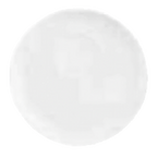 Thumbnail image #1 for Libbey Slenda 905356531 Porcelain Saucer, 7-Inch Round, Offset 2-1/4-Inch Well