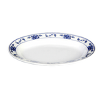 Thumbnail image #1 for Thunder Group Lotus 2110TB Oval Deep Melamine Platter, 9 oz, 10 x 7-1/2" Case of 8 Dozen