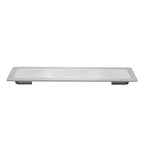 Thumbnail image #1 for TableCraft Products CW6424WV Aluminum Hot Well Cover, 6-3/8" x 21-5/8", 1/4" Thick, Wave Pattern