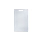 Thumbnail image #1 for Thunder Group PLCB001 Plastic Cutting Board, White, 9 x 15 x 1/2 in, Non-Skid, with Handle Hole Case of 20