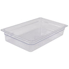 Thumbnail image #1 for Stanton Trading FP-2004 Full-Size 4" Deep Clear Polycarbonate Steam Table Food Pan Case of 12