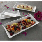 Thumbnail image #2 for International Tableware Aspekt AS-2 Free-Form Porcelain Bowl, 2-1/2 oz, 4-Inch, Wave Design Case of 3 Dozen