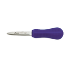 Thumbnail image #1 for Alegacy Foodservice Products 5030PH Oyster Knife, 3" Stainless Steel Blade, Blue Plastic Handle Case of 12