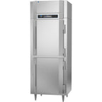 Thumbnail image #1 for Victory Refrigeration UltraSpec™ RSA-1N-S1-HD-HC One-Section Reach-In Refrigerator, 16.7 cu. ft., Solid Half-Height Hinged Doors, Stainless Steel