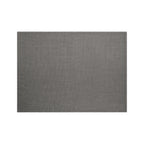 Thumbnail image #1 for Risch PLACEMATDX-MILAN 15X11 Rectangular Simulated Woven Vinyl Placemat, 15 x 11 in, Sewn Edges, Black Non-Skid Backing Case of 25