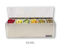 Thumbnail image #2 for EZ-Chill 18-Inch Wide 6-Compartment Chillable Stainless Steel Garnish Center