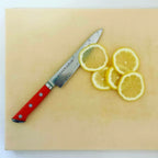 Thumbnail image #2 for Korin Inc TK-204 Synthetic Polyvinyl Acetate Cutting Board, Brown/Tan, 7-3/4"L x 6"W x 3/4"H