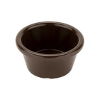 Thumbnail image #1 for G.E.T. S-620-BR 2 oz Brown Melamine Cone Ramekin Dozen Case of 4 Dozen