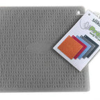 Thumbnail image #1 for Louis Tellier US Silikomart ACC074GREY Square Silicone Pot Holder, 6" x 6", Grey Case of 6