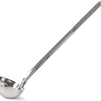 Thumbnail image #1 for JB Prince De Buyer U128 8 Stainless Steel Ladle, 4.14 oz Capacity, 2-1/2 in. Bowl Diameter