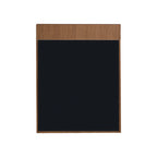 Thumbnail image #1 for Risch Sherwood MMB-SHERWOOD 8.5X11 Faux-Wood Magnetic Menu Board, Hardback, 8-1/2" x 11" Case of 25